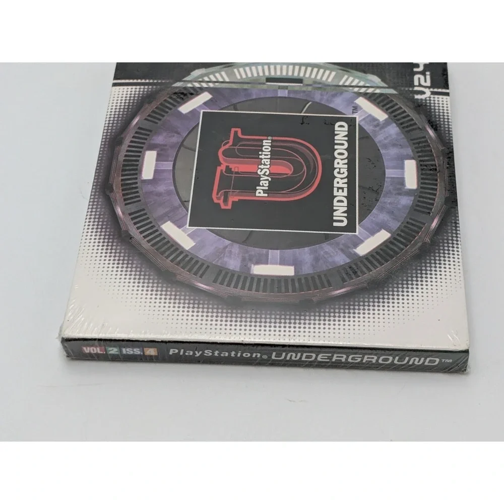 Sony PS1 PlayStation Underground Sampler Demo Discs v2.4‎  Factory Sealed